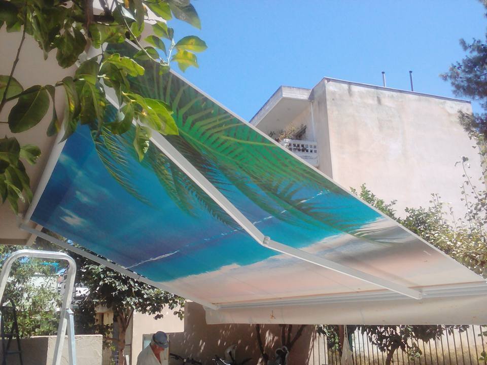 Τεντοτεχνική Μουρατίδης - Τέντες με ψηφιακή εκτύπωση